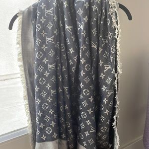 Louis Vuitton Monogram Denim Shawl